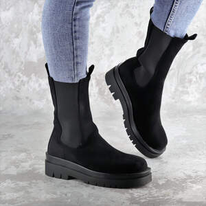 Ботинки женские Fashion Sid 2462 37 размер 24 см Черный Ботинки женские Fashion Sid 2462 37 размер 24 см Черный