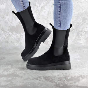 Ботинки женские Fashion Sid 2462 37 размер 24 см Черный Ботинки женские Fashion Sid 2462 37 размер 24 см Черный