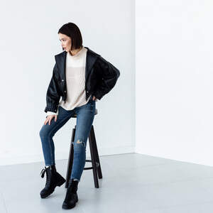 Ботинки женские Fashion Skye 3320 36 размер 23,5 см Черный