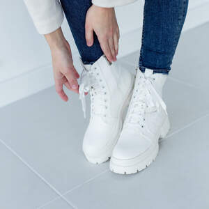 Ботинки женские Fashion Skye 3337 36 размер 23,5 см Белый