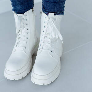 Ботинки женские Fashion Skye 3337 36 размер 23,5 см Белый