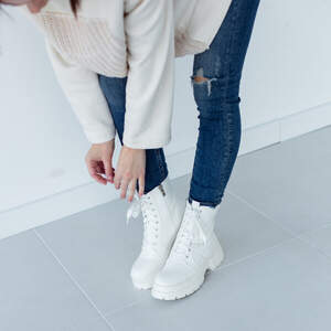 Ботинки женские Fashion Skye 3337 36 размер 23,5 см Белый