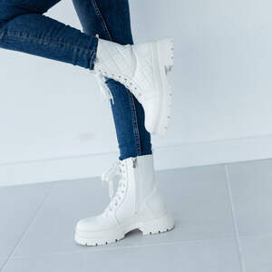 Ботинки женские Fashion Skye 3337 36 размер 23,5 см Белый