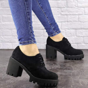 Ботинки женские Fashion Terri 1523 38 размер 24,5 см Черный