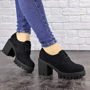 Ботинки женские Fashion Terri 1523 38 размер 24,5 см Черный