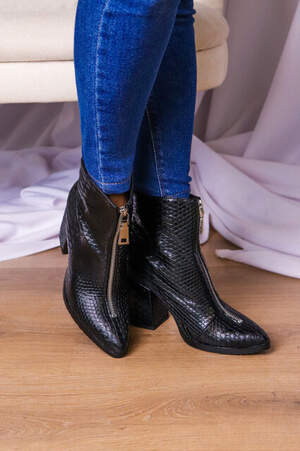 Ботинки женские Fashion Timo 2144 36 размер 23,5 см Черный