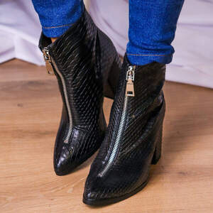 Ботинки женские Fashion Timo 2144 36 размер 23,5 см Черный