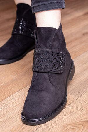 Ботинки женские Fashion Tweety 2447 36 размер 23,5 см Черный