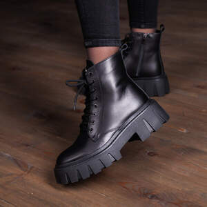 Ботинки женские Fashion Ursula 3347 38 размер 24,5 см Черный