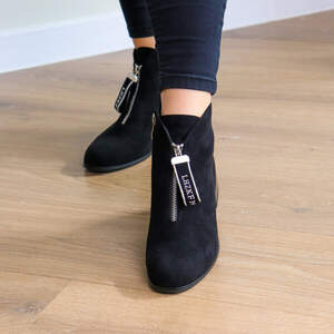 Ботинки женские Fashion Vulcan 2422 39 размер 25 см Черный