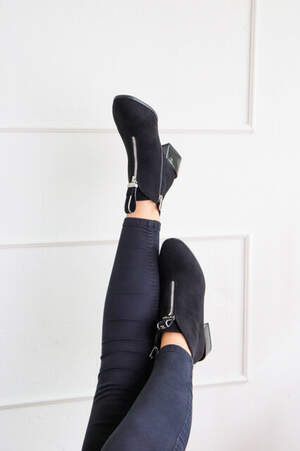 Ботинки женские Fashion Vulcan 2422 39 размер 25 см Черный