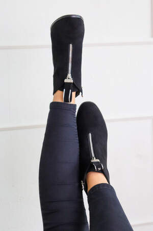 Ботинки женские Fashion Vulcan 2422 39 размер 25 см Черный