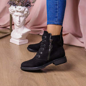 Ботинки женские Fashion Willow 2444 39 размер 25 см Черный