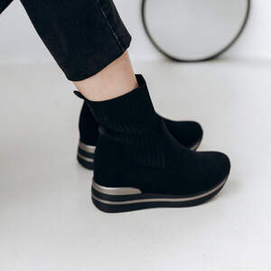 Ботинки женские Fashion Windy 3301 36 размер 23,5 см Черный