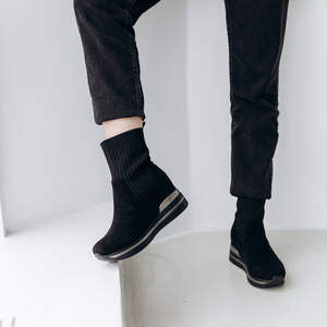 Ботинки женские Fashion Windy 3301 36 размер 23,5 см Черный