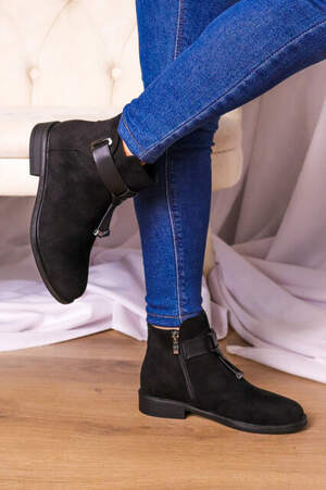 Ботинки женские Fashion Winsor 2209 36 размер 23,5 см Черный