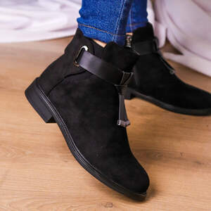 Ботинки женские Fashion Winsor 2209 36 размер 23,5 см Черный