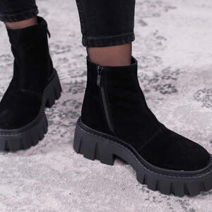 Ботинки женские Fashion Xena 3346 36 размер 23,5 см Черный