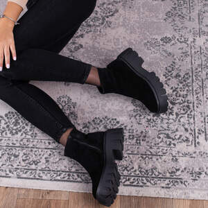 Ботинки женские Fashion Xena 3346 36 размер 23,5 см Черный