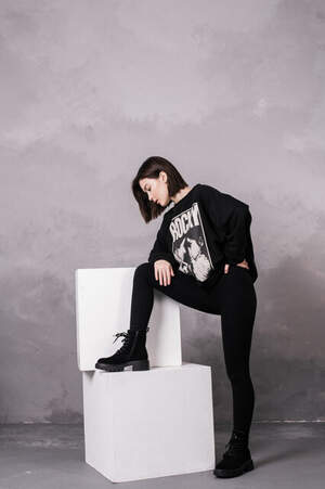 Ботинки женские зимние Fashion Amethyst 3407 36 размер 23,5 см Черный