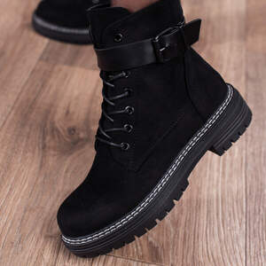 Ботинки женские зимние Fashion Atticus 3350 36 размер 23,5 см Черный