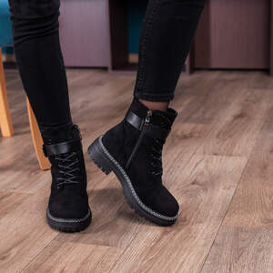 Ботинки женские зимние Fashion Atticus 3350 36 размер 23,5 см Черный