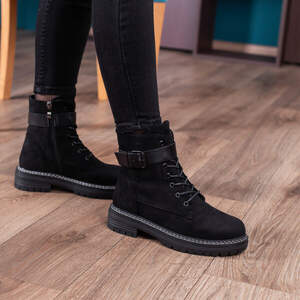 Ботинки женские зимние Fashion Atticus 3350 36 размер 23,5 см Черный