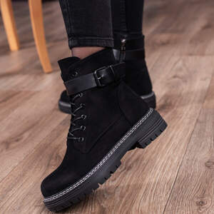 Ботинки женские зимние Fashion Atticus 3350 36 размер 23,5 см Черный