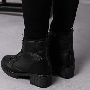 Ботинки женские зимние Fashion Balletic 3395 36 размер 23,5 см Черный