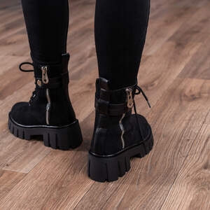 Ботинки женские зимние Fashion Beau 3338 39 размер 25 см Черный