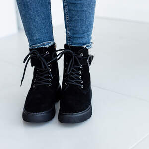 Ботинки женские зимние Fashion Bullseye 3333 38 размер 24,5 см Черный