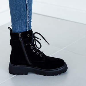 Ботинки женские зимние Fashion Bullseye 3333 38 размер 24,5 см Черный