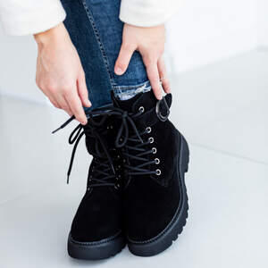 Ботинки женские зимние Fashion Bullseye 3333 38 размер 24,5 см Черный