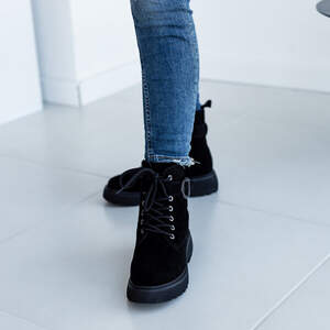 Ботинки женские зимние Fashion Bullseye 3333 38 размер 24,5 см Черный