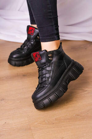 Ботинки женские зимние Fashion Calanthea 2356 36 размер 23 см Черный Ботинки женские зимние Fashion Calanthea 2356 36 размер 23 см Черный