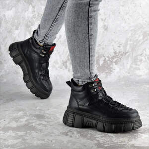 Ботинки женские зимние Fashion Calanthea 2356 36 размер 23 см Черный Ботинки женские зимние Fashion Calanthea 2356 36 размер 23 см Черный