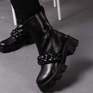 Ботинки женские зимние Fashion Celeste 3398 36 размер 23,5 см Черный