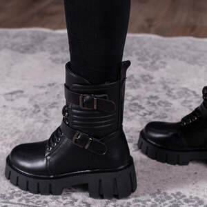 Ботинки женские зимние Fashion Champ 3343 37 размер 24 см Черный