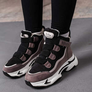 Ботинки женские зимние Fashion Chitsa 3399 36 размер 23 см Черный