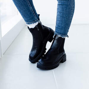 Ботинки женские зимние Fashion Coco 3323 38 размер 24,5 см Черный