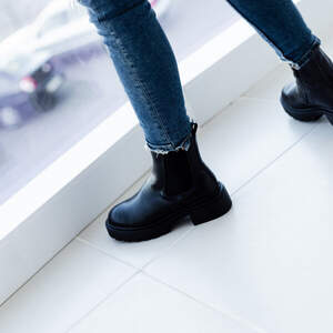 Ботинки женские зимние Fashion Coco 3323 38 размер 24,5 см Черный