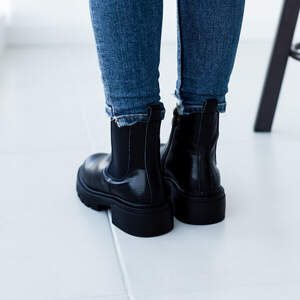 Ботинки женские зимние Fashion Coco 3323 38 размер 24,5 см Черный