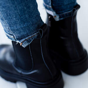 Ботинки женские зимние Fashion Coco 3323 38 размер 24,5 см Черный