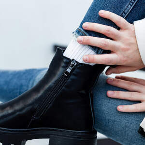 Ботинки женские зимние Fashion Coco 3323 38 размер 24,5 см Черный