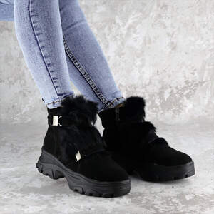 Ботинки женские зимние Fashion Cullen 2241 36 размер 23,5 см Черный