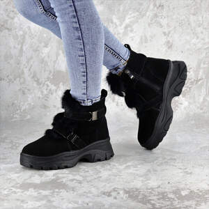 Ботинки женские зимние Fashion Cullen 2241 36 размер 23,5 см Черный