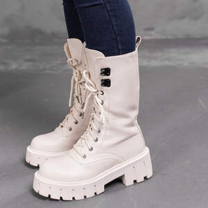 Ботинки женские зимние Fashion Daisy 3362 38 размер 24,5 см Бежевый