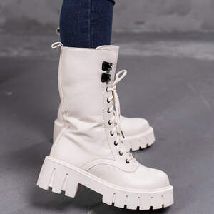 Ботинки женские зимние Fashion Daisy 3362 38 размер 24,5 см Бежевый