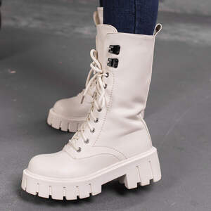 Ботинки женские зимние Fashion Daisy 3362 38 размер 24,5 см Бежевый