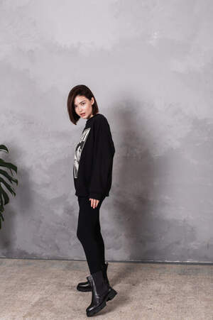 Ботинки женские зимние Fashion Dizzy 3400 36 размер 23,5 см Черный